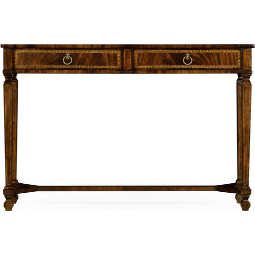 Jonathan Charles Buckingham Empire Style Two Drawers Console