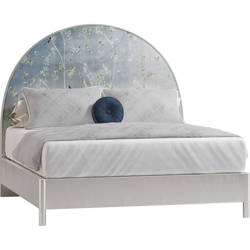 Jonathan Charles Shimmering Moon Painted Headboard