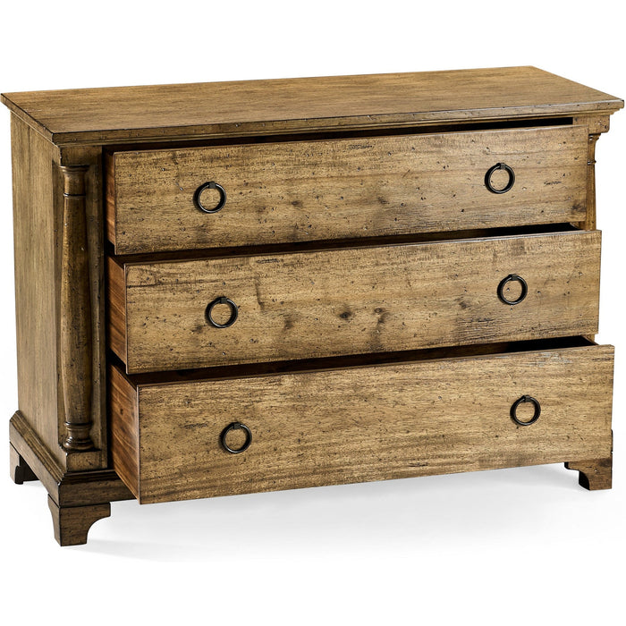 Jonathan Charles Large Medium Driftwood Chest of Drawers